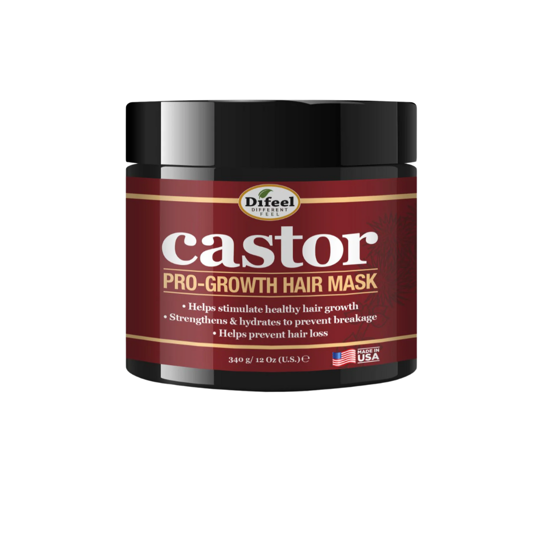 Difeel Castor Pro-Growth Hair Mask 12 oz.